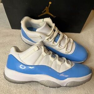 New! Nike Air Jordan Retro 11 Low UNC University Blue (2017) Men’s Size 10.5